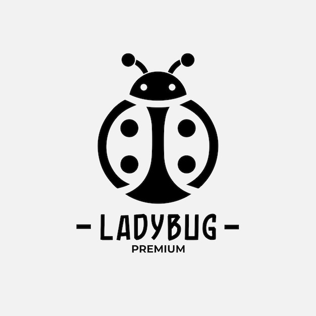 INT LOGO LADYBUG 4 en blanco y negro