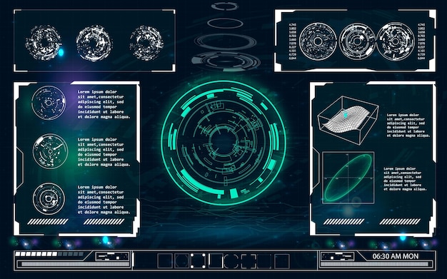 Integración de elementos de radar vectorial
