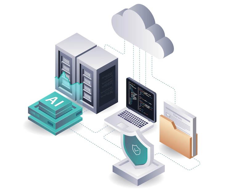 Vector la inteligencia artificial está transformando la infraestructura de servidores en la nube