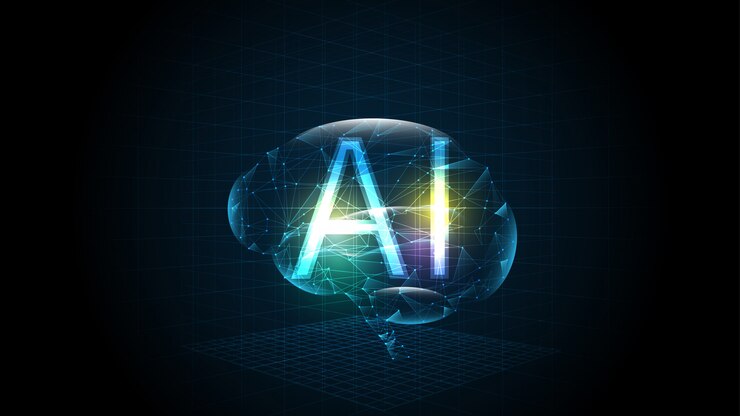 Vector inteligencia artificial fondo de tecnología abstracta fondo de innovación de concepto de alta tecnología