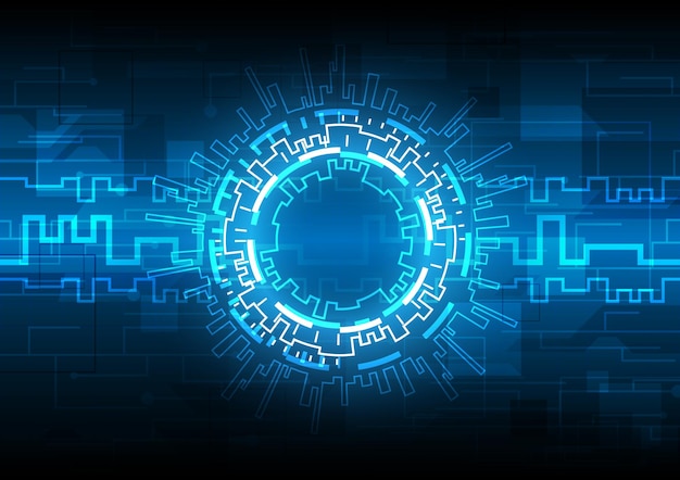 Interfaz digital Futurista SciFi Wave Marco HUD Ingeniería de datos Fondo de alta tecnología de holograma abstracto Tecnología de realidad virtual de holográfico