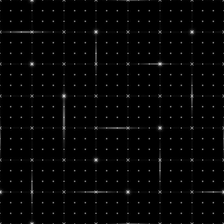 Interfaz de usuario de tecnología virtual futurista hud cuadrícula nave espacial fui gui telón de fondo ciencia ficción