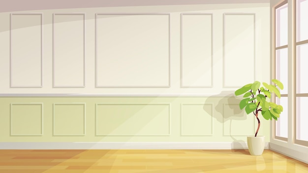 un interior moderno habitación clásica día soleado