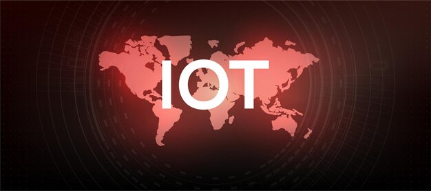 Internet de las cosas (iot) y concepto de redes para dispositivos conectados. conexiones de red digital, el concepto de conectar dispositivos mediante tecnología iot. tic (tecnología de la información y la comunicación)