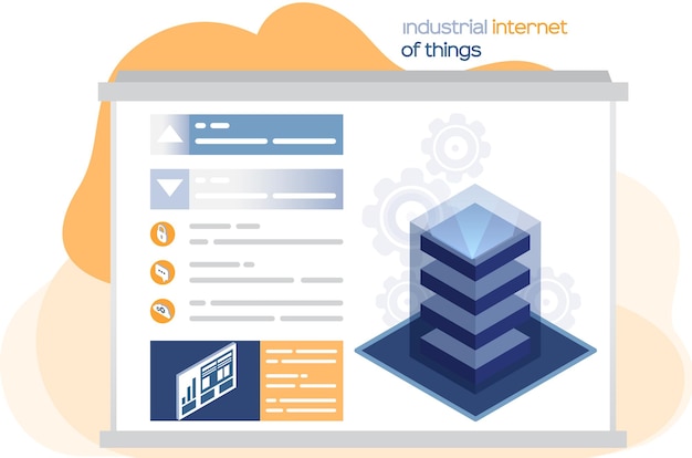 Internet de las cosas tecnologías de información digital centro de procesamiento de big data servidor estación de energía del futuro tecnología de transferencia global y base de datos de acceso remoto revolución 4ir ai iot