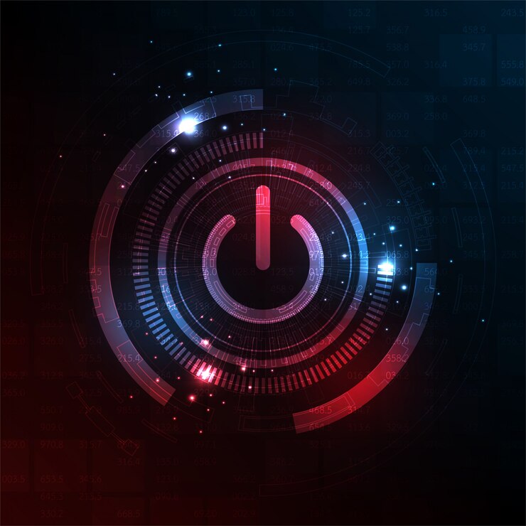 Vector el interruptor utilizado para encender y apagar varios sistemas.