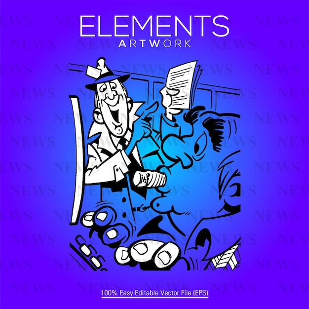 Intervista con el personaje de Element Artwork News