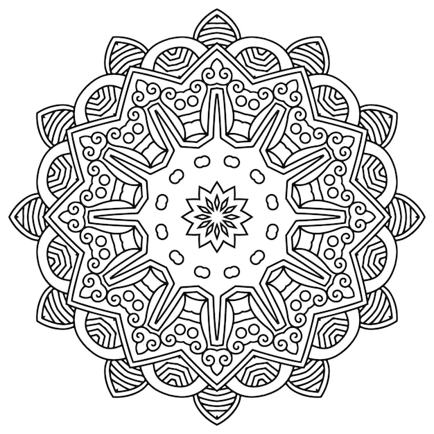El intrincado diseño del Mandala
