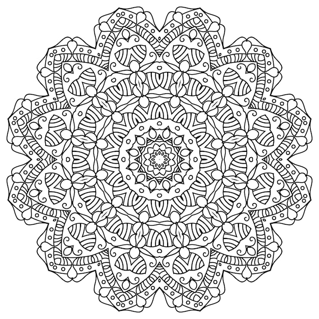 El intrincado diseño del Mandala