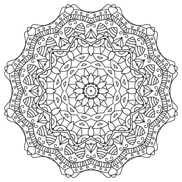 El intrincado diseño del Mandala
