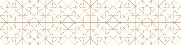 Intrincado patrón de celosía geométrica islámica con motivos triangulares para arquitectura e interiores
