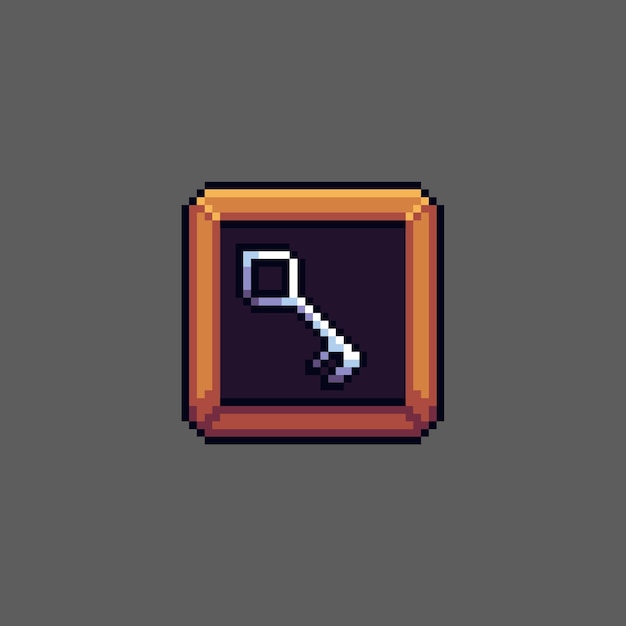 Inventario de objetos de RPG de pixel art