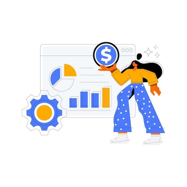 Inversores con gráfico de mercado de valores digital conjunto de gráficos de velas Comerciantes de personas que invierten dinero en finanzas en activos Concepto de inversión Ilustración vectorial plana aislada en fondo blanco