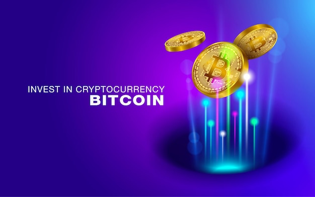 Invertir en bitcoin criptomoneda futuro dinero uso digital tecnología blockchain Descentralizado