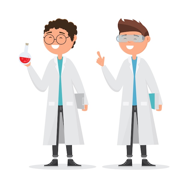 investigación escolar en química.