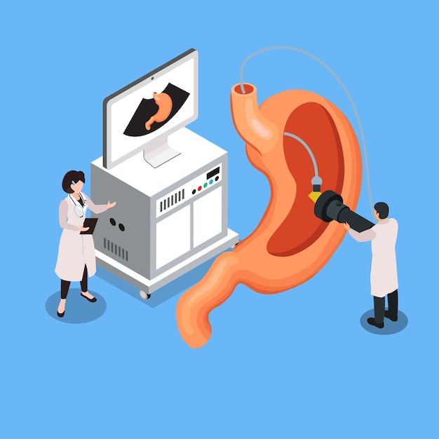 Investigación de la gastroscopia