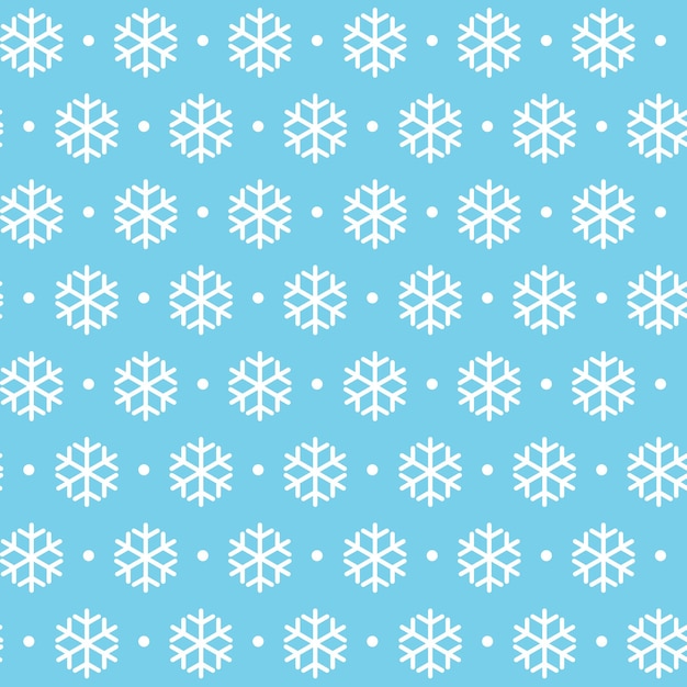 Invierno navidad año nuevo de patrones sin fisuras. hermosa textura con copos de nieve ilustración vectorial eps10