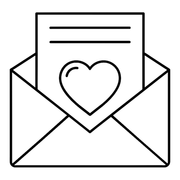 invitación de boda arte de línea de boda ilustración plana