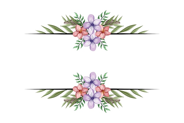 La invitación de boda de follaje floral exuda elegancia atemporal y encanto natural estableciendo el perfecto