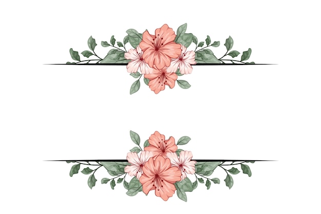La invitación de boda de follaje floral exuda elegancia atemporal y encanto natural estableciendo el perfecto