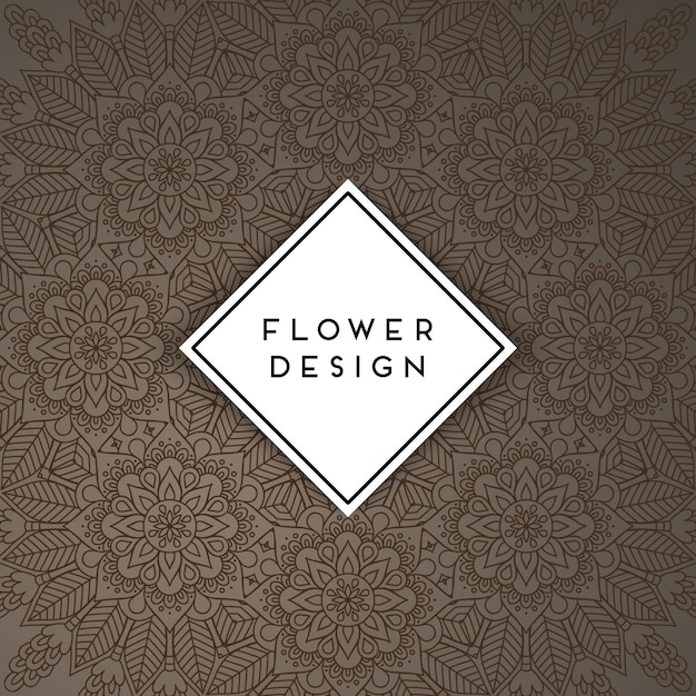 invitación de boda de lujo con mandala