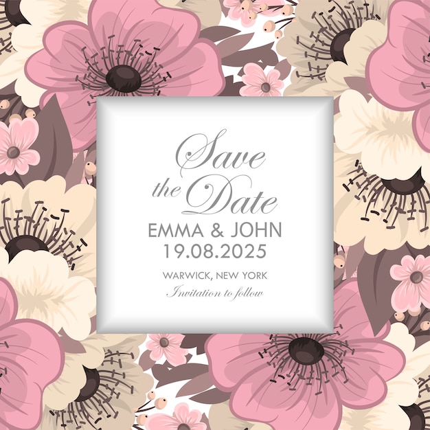 Invitación de boda