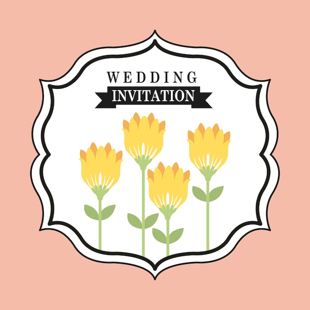 Invitación de boda
