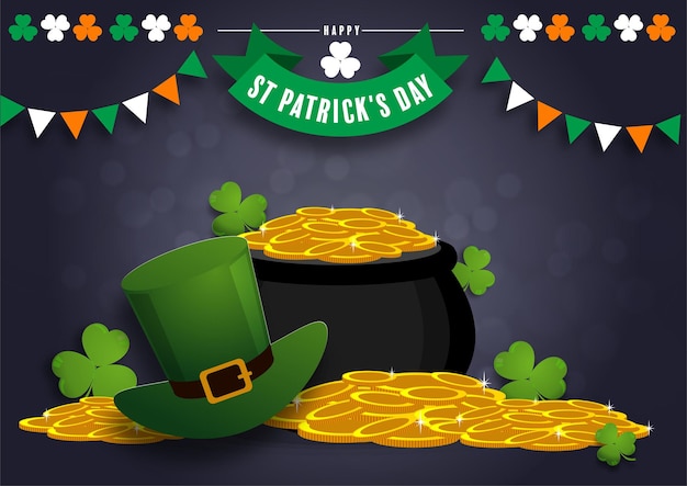 Invitación del día de San Patricio a unas vacaciones.
