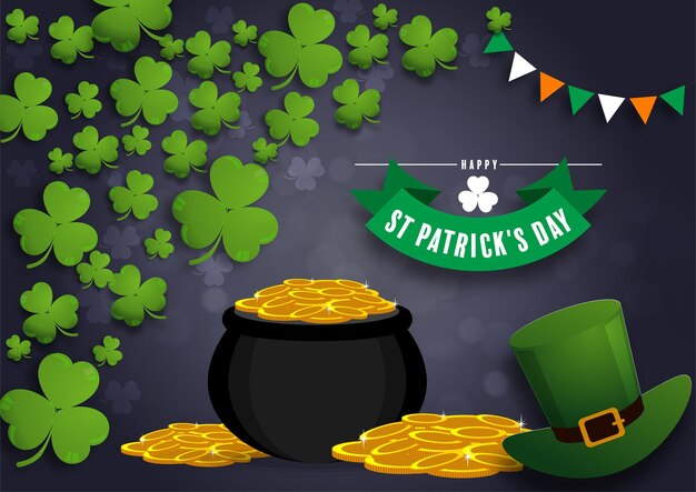 Invitación del día de San Patricio a unas vacaciones.