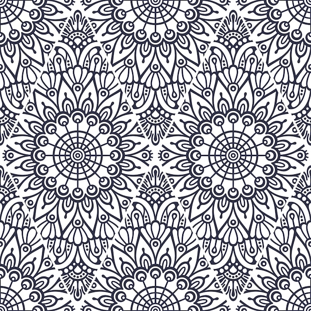 invitación. Elementos decorativos vintage con mandala