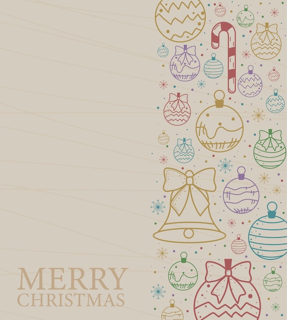 Invitación de feliz navidad
