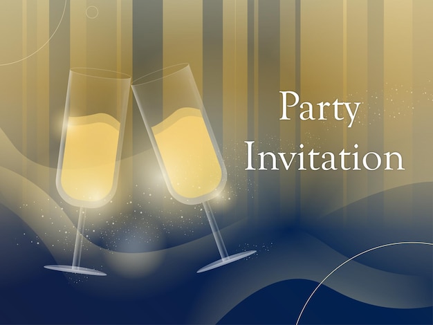 invitación de fiesta temática oscura