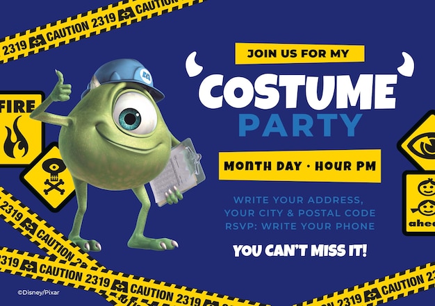 Invitación de Monstruos S.A.