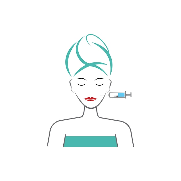 Inyecciones cosméticas para el rejuvenecimiento facial