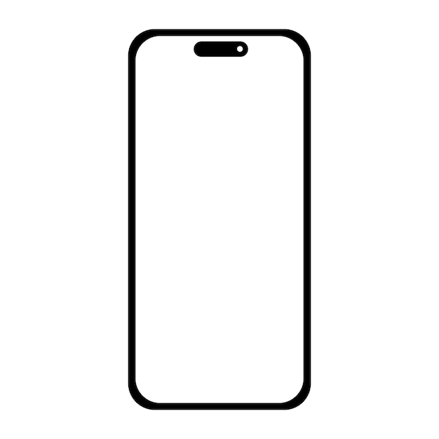 iPhone 14 pro máximo vector