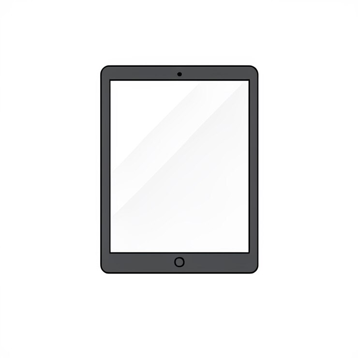 Vector un iphone negro con una pantalla blanca que dice lg en él