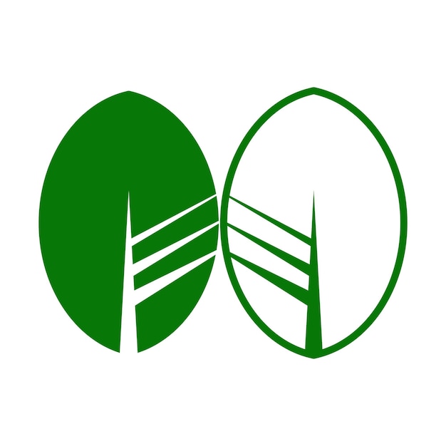 ir verde icono ilustración vector