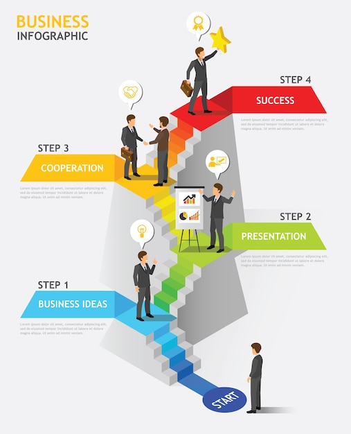 Vector isometric business people teamwork no 2