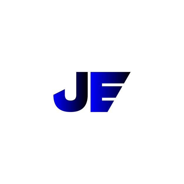 j diseño sencillo del logotipo