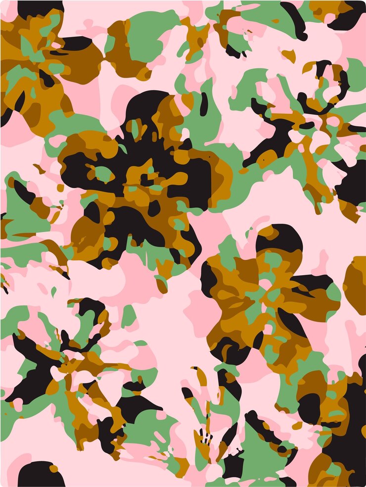 jardín floral florecimiento patrón de flores papel tapiz sin costuras diseño ilustración decoración ornamento