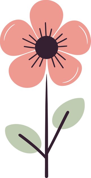 Jardín vectorial SerenadePetal caminos en los vectores