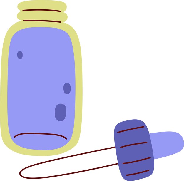 Jarro de aceite con pipeta