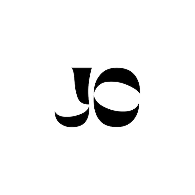 JC monograma diseño del logotipo letra texto nombre símbolo monocromático logotipo alfabeto carácter logotipo simple