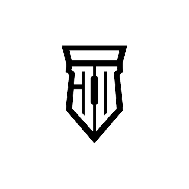 JD monograma diseño del logotipo letra texto nombre símbolo monocromático logotipo alfabeto carácter logotipo simple