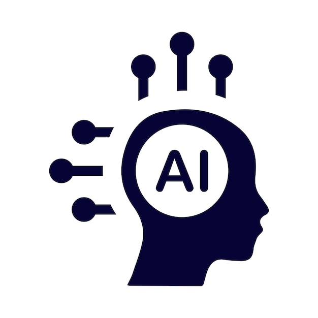 el jefe de inteligencia artificial humano icono de inteligencia artificial
