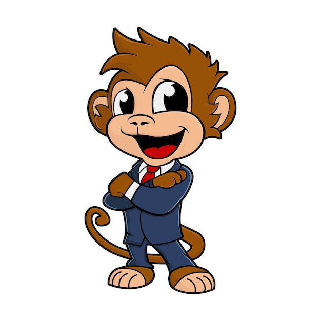 Jefe mono vector de caracteres