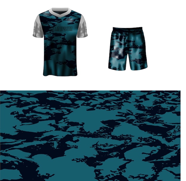 JERSEY CONJUNTO EQUIPO CON FONDO ABSTRACTO