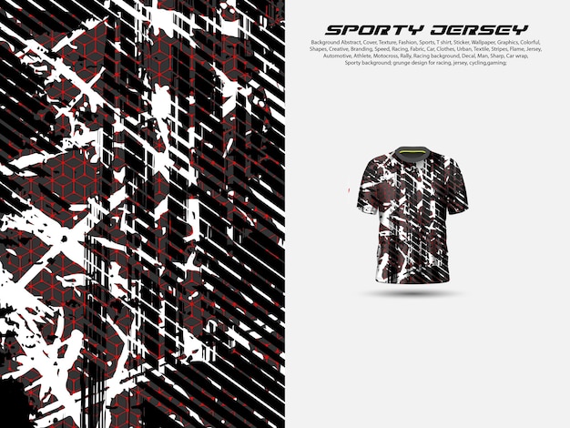 Jersey deportivo extrema grunge manga larga 243