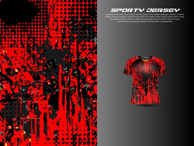 Jersey Deportivo Extremo Grunge 1