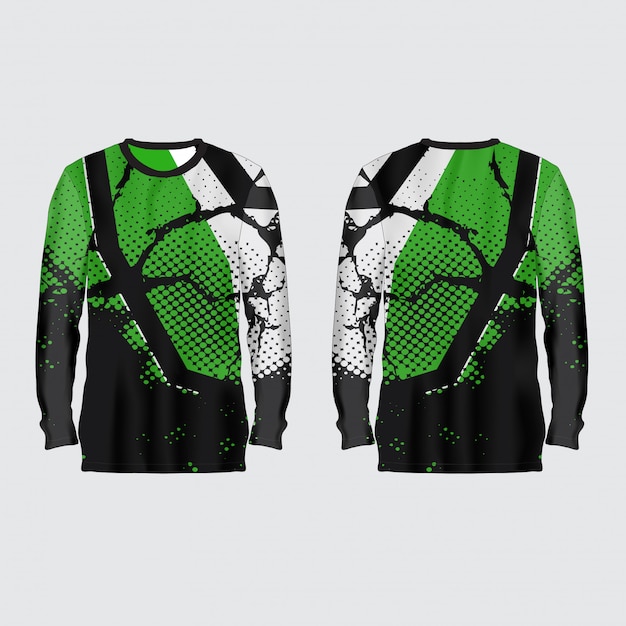 Vector jersey deportivo